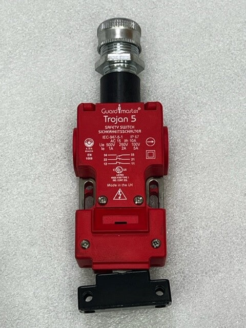 440K-T11210 Trojan 5 Guardmaster Safety Switch Used (Top Connection) Good Cond