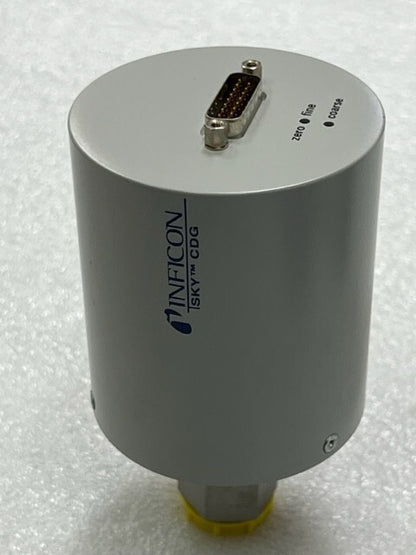 Inficon CDG100-A 371-050 10 Torr Capacitance Diaphragm Gauge Used