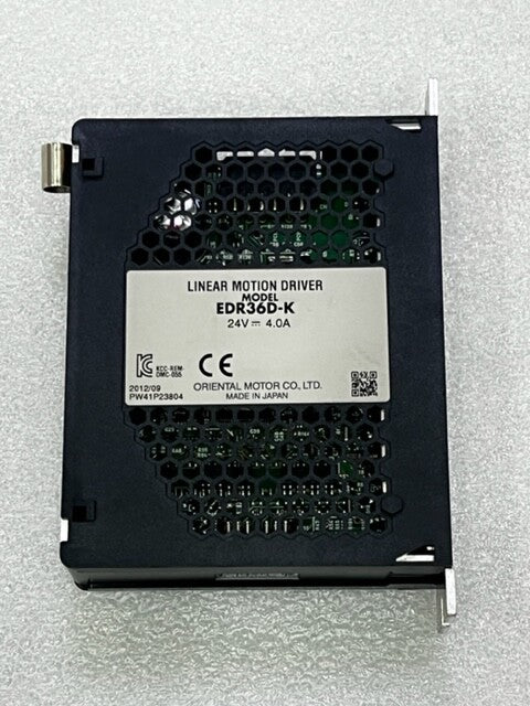 Oriental Motor EDR36D-K Linear Motion Driver 24VDC 4.0A Used