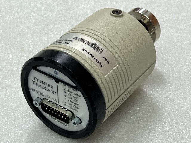 AMAT Capacitance Manometer 1350-00683 Pressure Transducer Used Excellent Cond.