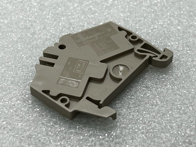 Weidmuller ZDU 2.5-2 2.5mm2 800V Terminal Block Beige New- Box of 100 Pcs