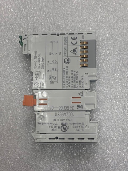 Wago 753-466 2-Channel Analog Input Module New without tags