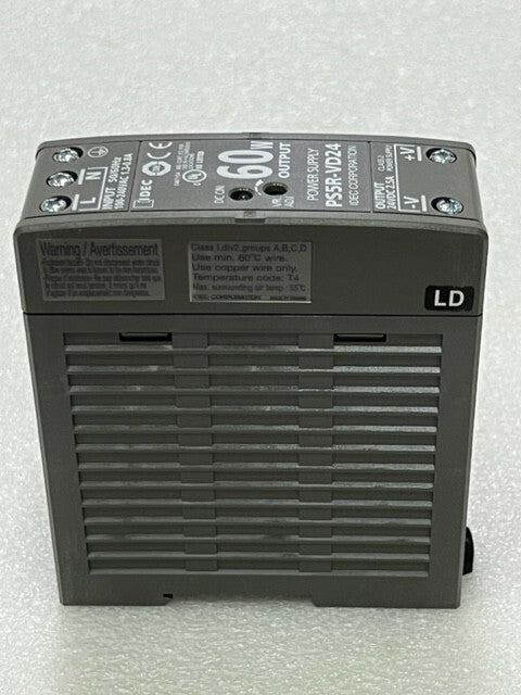 IDEC PS5R-VD24 Input 100-240VAC 50/60Hz Output 24VDC 2.5A Power Supply Unit New