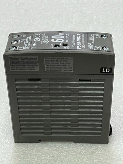 IDEC PS5R-VD24 Input 100-240VAC 50/60Hz Output 24VDC 2.5A Power Supply Unit New