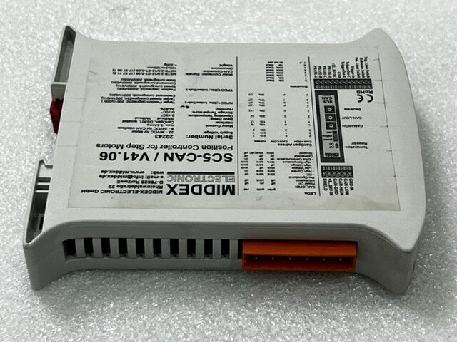 Middex Electronic SC5-CAN / V41.06 Position Controller for Step Motors Used