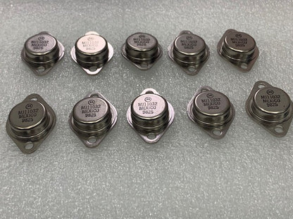 Motorola Power Transistor MJ11032 MEXICO 9825 New Old Stock - Lot of 10 Pcs