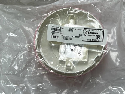 Lot of 10 Pcs - Simplex 4098-9733 Analog Heat Detector Head New in Sealed Bag
