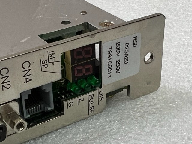 Panasonic 581B645D MSD 025A2U 200V 200W Servo Driver Used