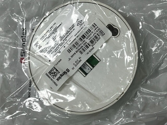 Simplex 4098-9792E Smoke Detector Base For Open Area Protection- White Brand New