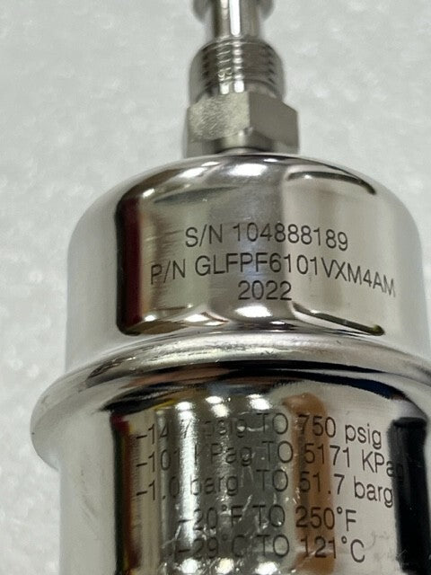 Pall GLFPF6101VXM4AM 14.7 to 750 psig PFA Gaskleen Filter Assembly Used