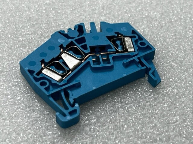 Weidmuller ZDU 2.5-2 2.5mm2 800V Terminal Block Blue New - Box of 100 Pcs