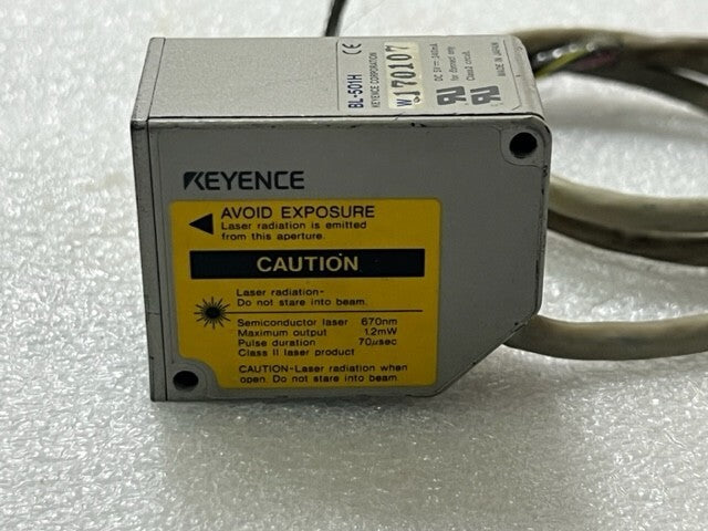 Keyence BL-501H Barcode Reader Laser Sensor Used