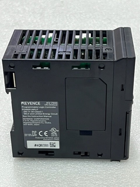 Keyence KV-7500 EtherNet /IP Realtime Programmable logic Controller Used