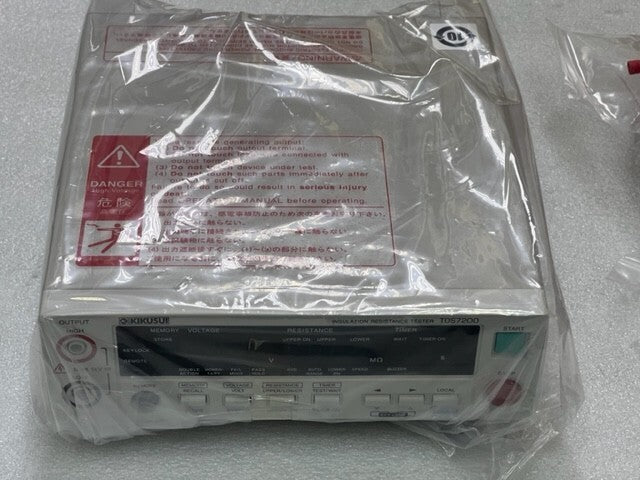 Kikusui TOS7200 Insulation Resistance Tester New
