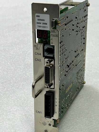 Panasonic 581B645D MSD 025A2U 200V 200W Servo Driver Used