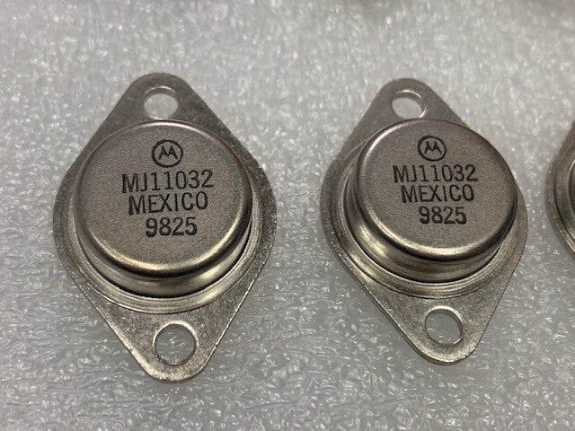 Motorola Power Transistor MJ11032 MEXICO 9825 New Old Stock - Lot of 10 Pcs