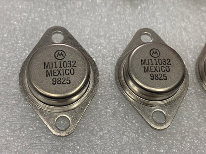 Motorola Power Transistor MJ11032 MEXICO 9825 New Old Stock - Lot of 10 Pcs