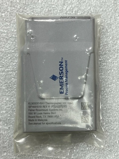 Emerson KL3032X1-BA1 Deltav Charm Thermocouple / mV Input Module New Sealed