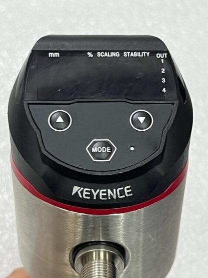 Keyence FL-001 Sensing Guide Pulse Level Sensor Amplifier Unit Used