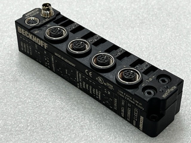 Beckhoff IE3312-0000 4 Ch Analog Input Module Used