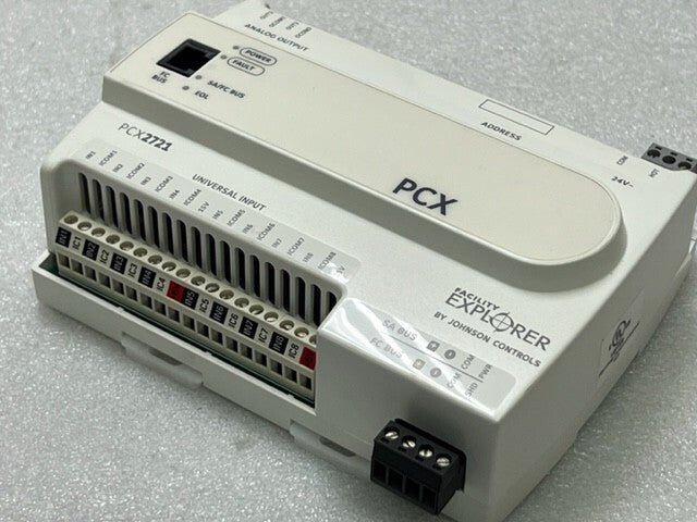 Johnson Controls FX-PCX2721-0 Rev K Ver 6.2 Facility Explorer Controller New