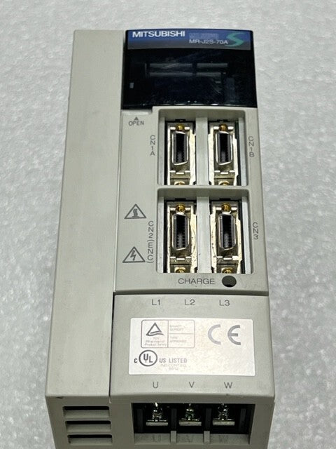Mitsubishi Electric MR-J2S-70A 750W AC Servo Drive Amplifier Used