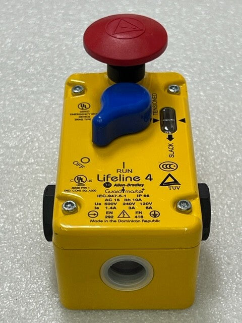 440E-L13137 Ser E Lifeline 4 Guardmaster Safety Cable Pull Switch New No Box