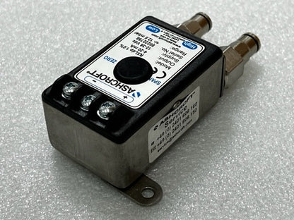 Ashcroft RXLdp 1.0% 4-20mA 12-36Vdc +/- 12.5mbar Pressure Transmitter Used