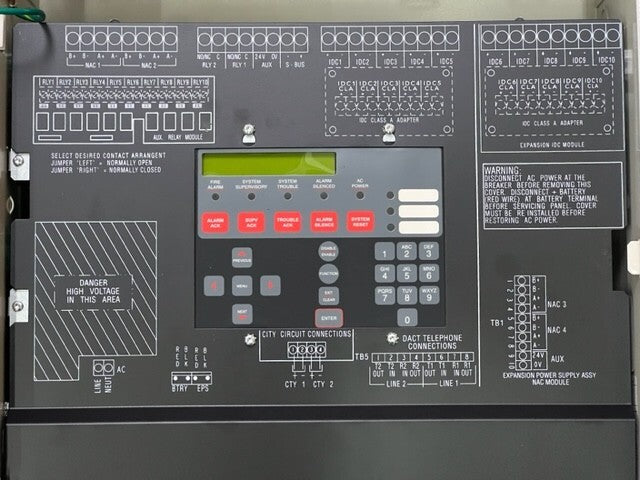 Simplex 4006-9102 Standard LifeAlarm Fire Alarm Control Panel New