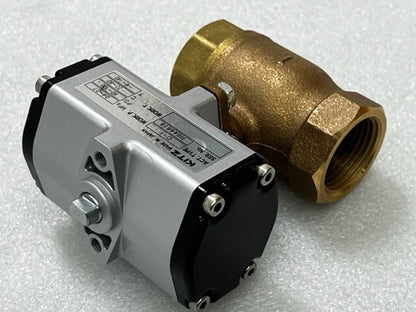 Kitz C-TE 1 Actuator Driven 2 Way Bronze Ball Valve New