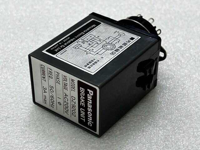 Panasonic DZ9202 Brake Unit AC200V 1 Ph 50/60Hz 3A Used