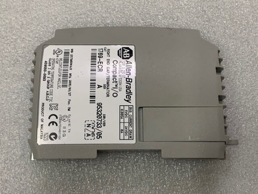 1769-ECR SER A Compact I/O Right End Cap Terminator Used