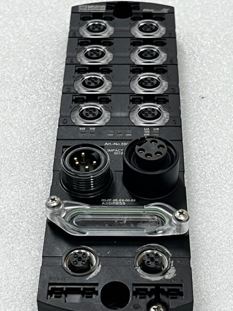 Murr Electronik 55085 IMPACT67E DI16 81216 1.02 1.08 Compact I/O Module Used
