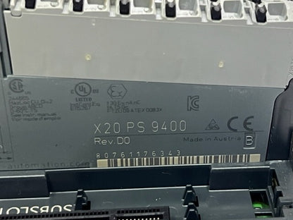 B&R X20HB2880 X20BC8083 PS9400 AT4222 AI4622 DI4371 DI6371 PD2113 PLC & Modules