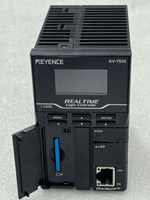 Keyence KV-7500 EtherNet /IP Realtime Programmable logic Controller Used