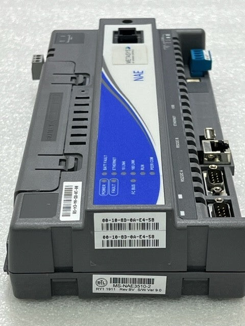 Johnson Controls Metasys NAE MS-NAE3510-2 Ver 9.0 Controller New