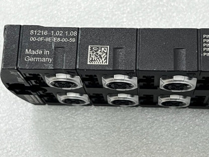 Murr Electronik 55085 IMPACT67E DI16 81216 1.02 1.08 Compact I/O Module Used