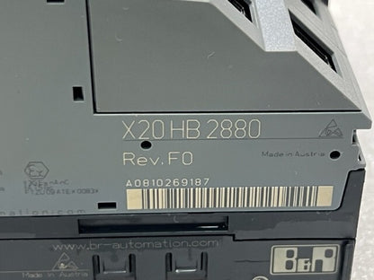 B&R X20HB2880 X20BC8083 PS9400 AT4222 AI4622 DI4371 DI6371 PD2113 PLC & Modules