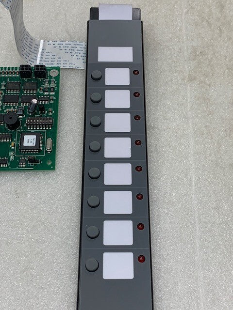Simplex 4100-1280 8LED88W Display Sub-Assembly & 4100 LED Switch Controller Used