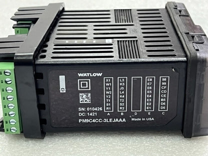 Watlow PM9C4CC-3LEJAAA EtherNet/IP EZ-ZONE Thermal Controller Used