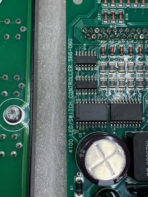 Simplex 4100-1280 8LED88W Display Sub-Assembly & 4100 LED Switch Controller Used