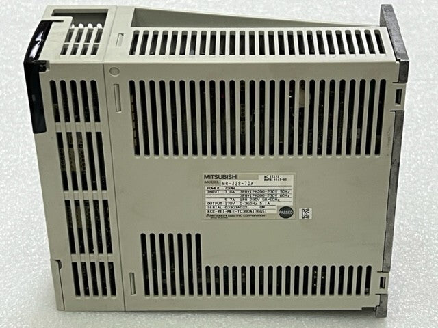 Mitsubishi Electric MR-J2S-70A 750W AC Servo Drive Amplifier Used