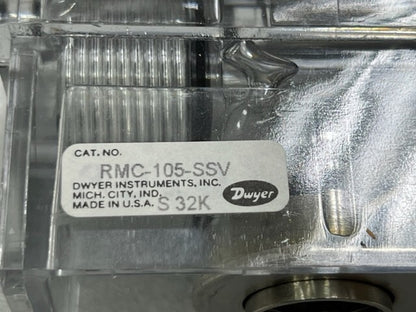 Dwyer RMC-105-SSV Rate-Master Flow Meter New