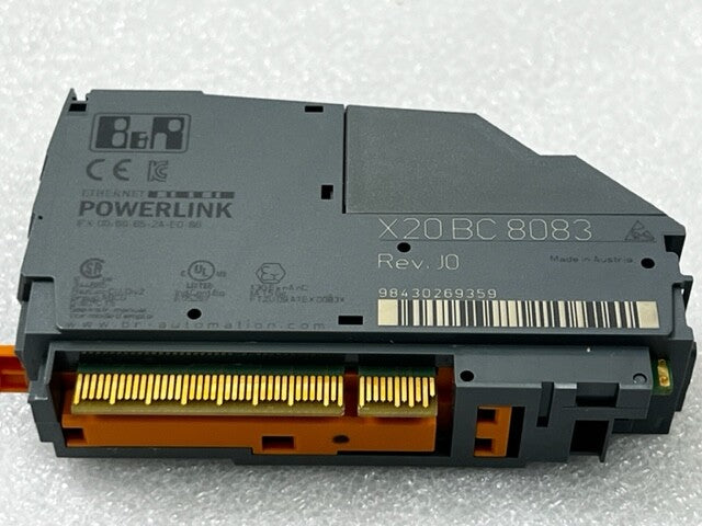 B&R X20BC8083 Rev. J0 Expandable Bus Controller Module Used