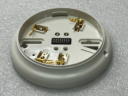 Simplex 4098-9792E Smoke Detector Base For Open Area Protection- White Brand New