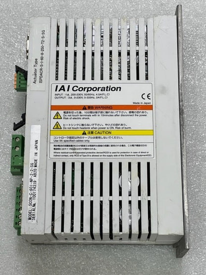 IAI Electric SCON-C-601-NP-2-2-SG Linear Servo Actuator Controller Used