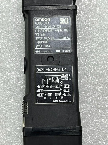 Omron D4SL-N4HFG-D4 Safety Interlock Switch (No Actuator Key) Used