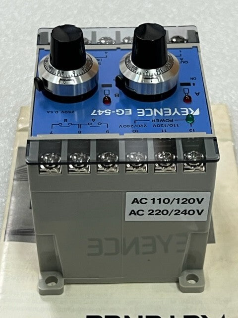 Keyence High Accuracy Positioning Sensor Controller EG-547 New No Box