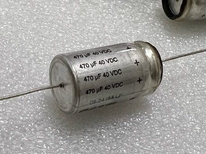 Rifa Elyt Long Life Capacitor PEG 124 KF 347 VQ 470uF 40VDC New - Box of 100 Pcs
