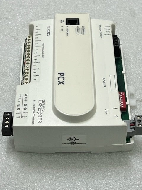 Johnson Controls FX-PCX2721-0 Rev K Ver 6.2 Facility Explorer Controller New